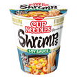 Soy Sauce Shrimp Instant Cup Noodles NISSIN, 63 g plastic cup