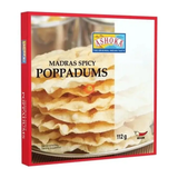 Spicy Madras Poppadoms ASHOKA, 112g