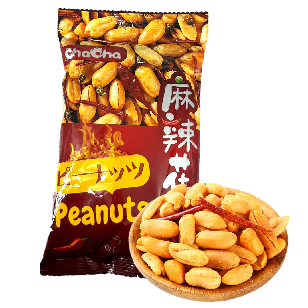 Aštrūs žemės riešutai CHACHA, 80 g
