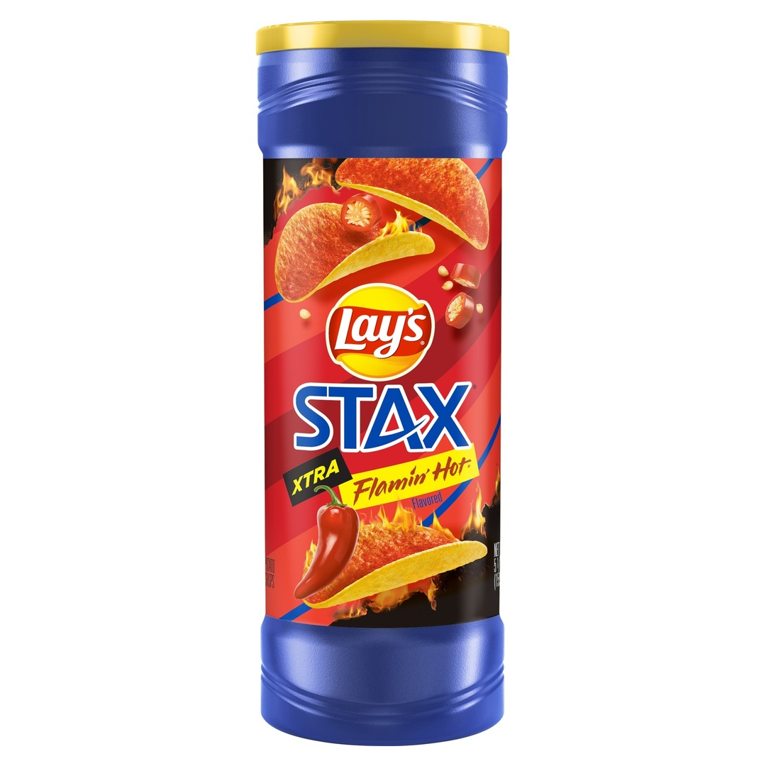 Stax Chips Xtra Flamin Hot LAYS, 156 g