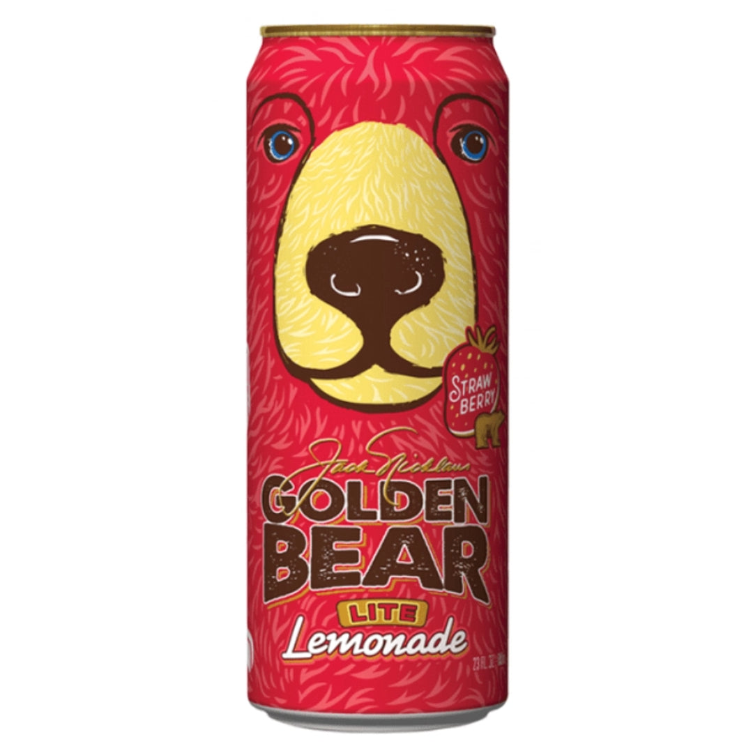 Braškių skonio gaivusis gėrimas GOLDEN BEAR ARIZONA, 650 ML