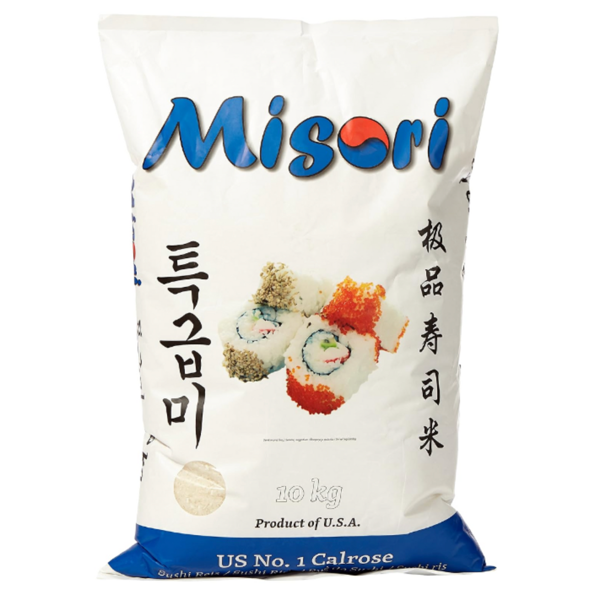 Sushi Rice (Calrose rice) Premium quality MISORI, 10 kg