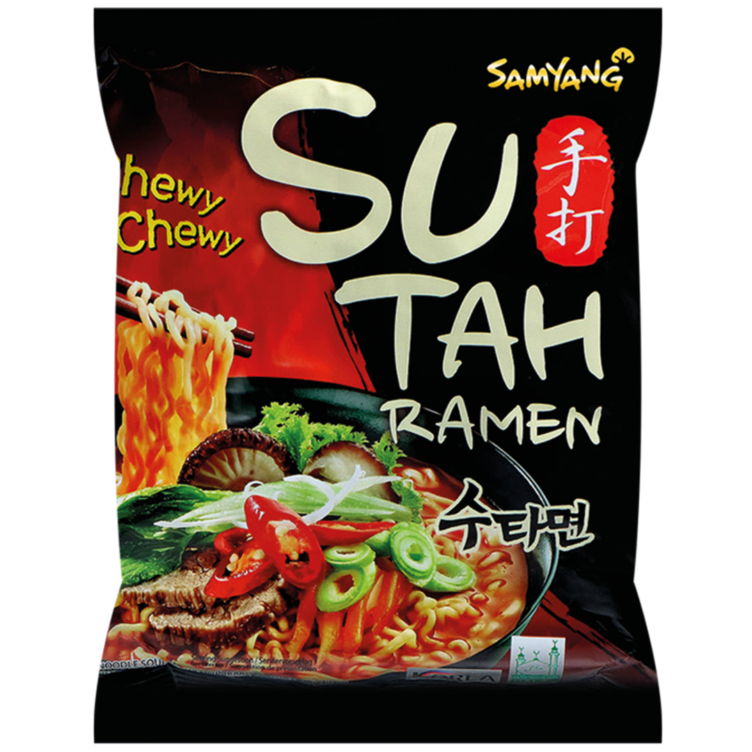 Sutah Ramen Hot & Spicy Beef Flavor SAMYANG, 120 g