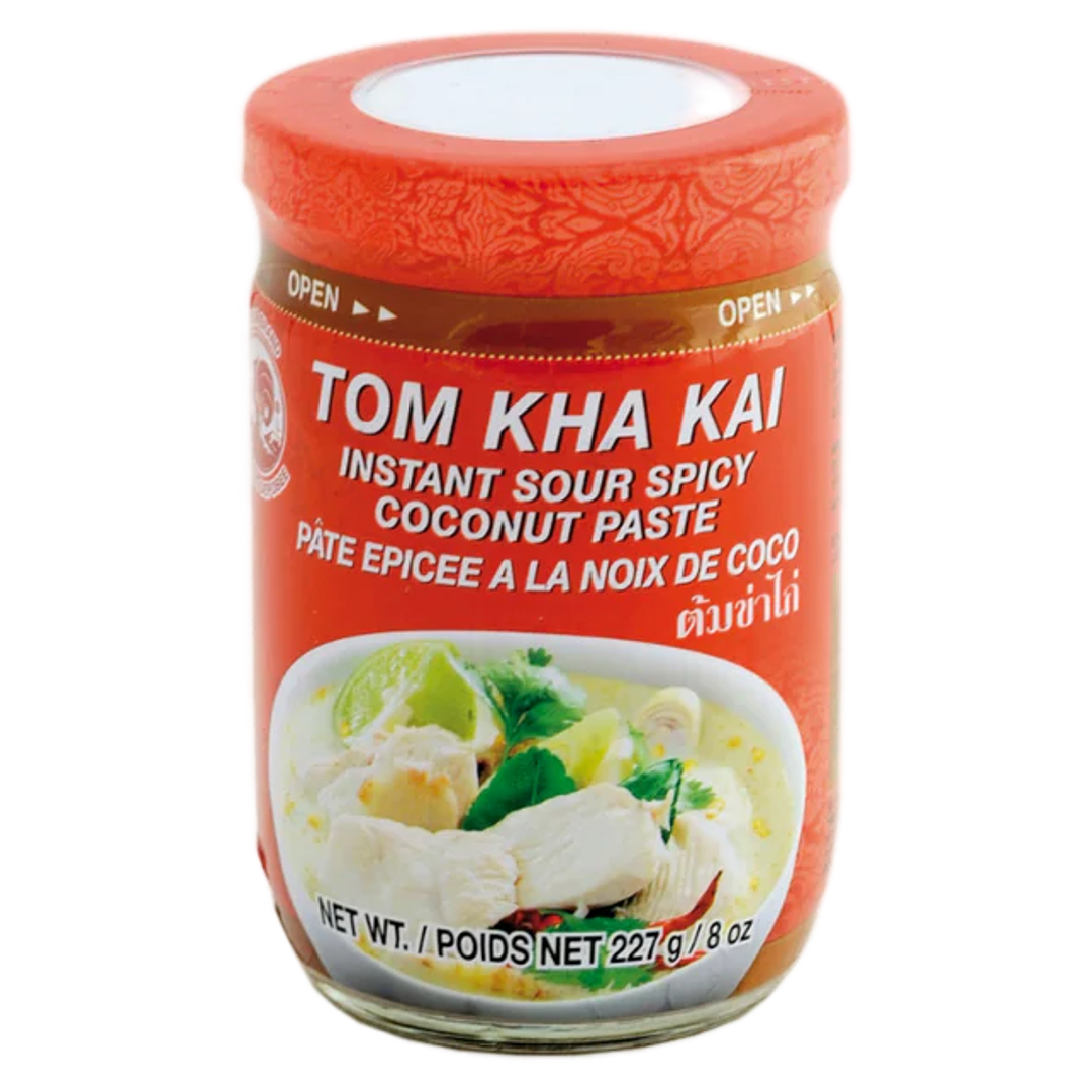 Tom Kha Kai Coconut Paste COCK, 227 g in a glass jar