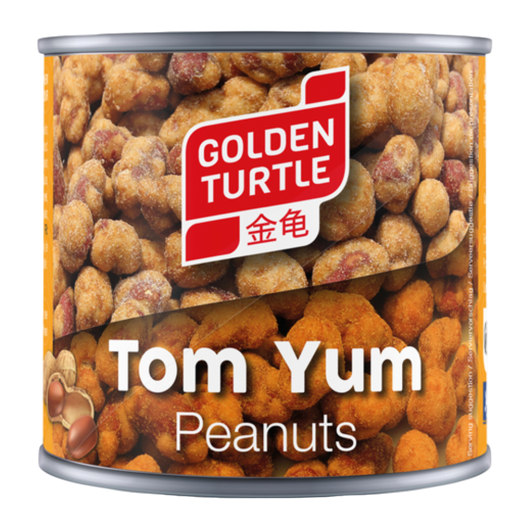 Tom Yum Peanuts GOLDEN TURTLE, 140 g