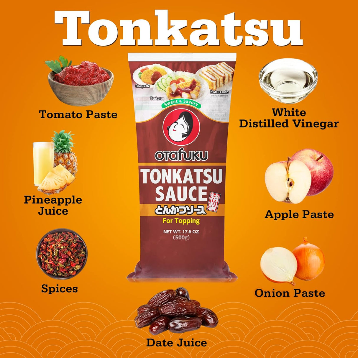 Tonkatsu Sauce OTAFUKU, 340 g