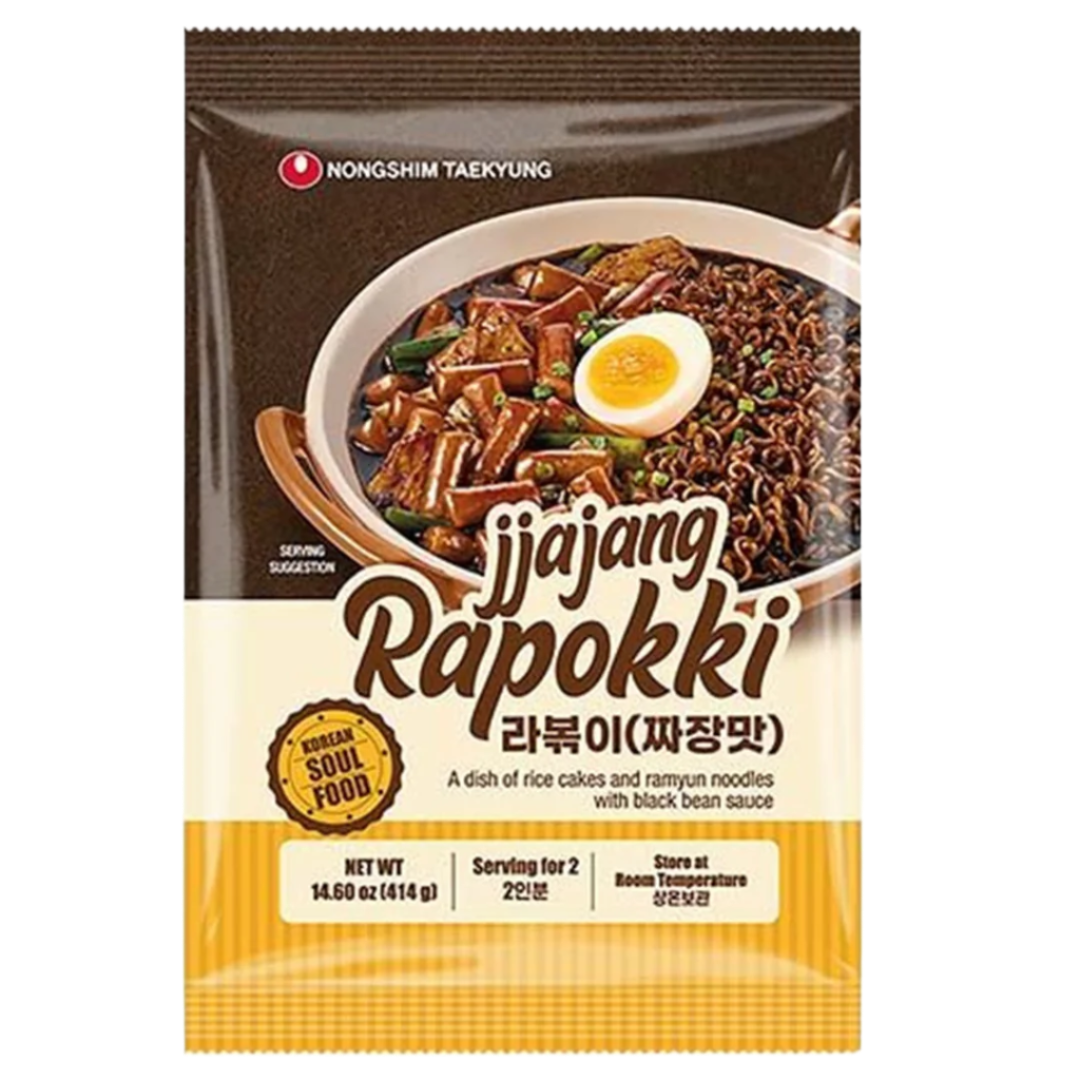 Topokki With Ramyun & Jjajang Sauce NONGSHIM, 414 g (2 servings)