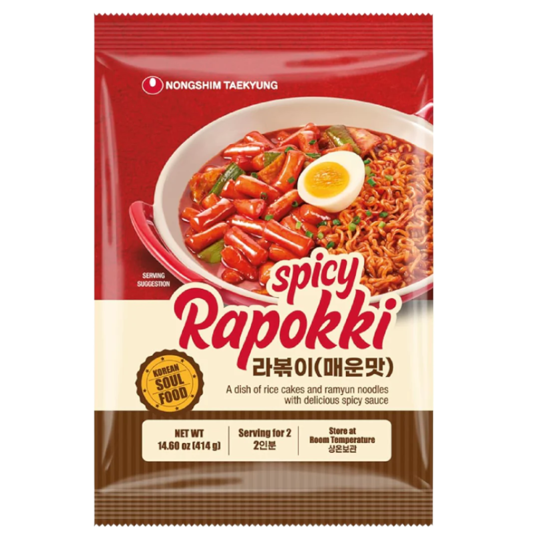 Topokki With Spicy Ramyun Ropokki NONGSHIM, 414 g (2 servings)