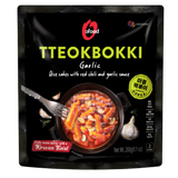 Premium ryžių virtinukai Topokki su čili ir česnakų padažu O'FOOD, 260 g