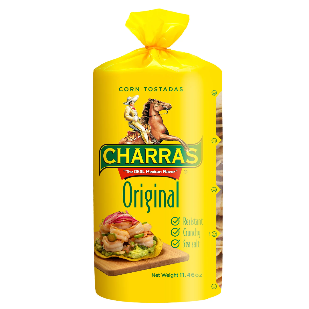 Tostada Original CHARRAS, 325 g