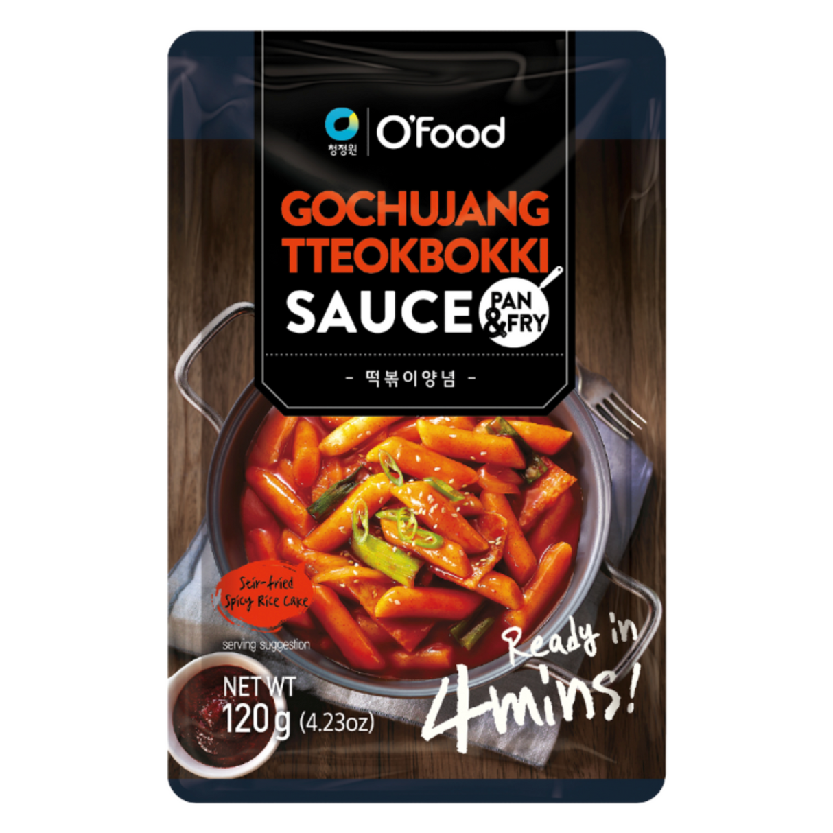 Tteokbokki Sauce O'FOOD, 120 g