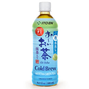 Unsweetened Cold Brew Matcha Green Tea (Oi Cha!) ITO EN, 500 ml