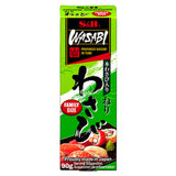 Wasabi ir krienų pasta tūbelėje S&B, 90 g