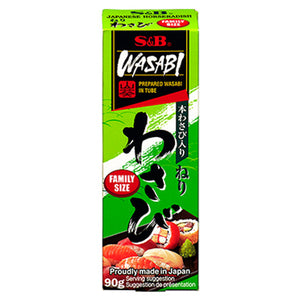 
                
                    Load image into Gallery viewer, Wasabi / Horseradish paste in tube S&amp;amp;B, 90 g
                
            