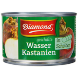 Water chestnuts sliced DIAMOND, 140 g, 227 g