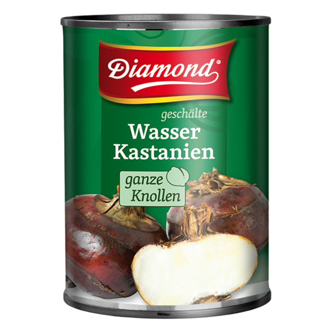 Whole Water Chestnuts DIAMOND, 540 g