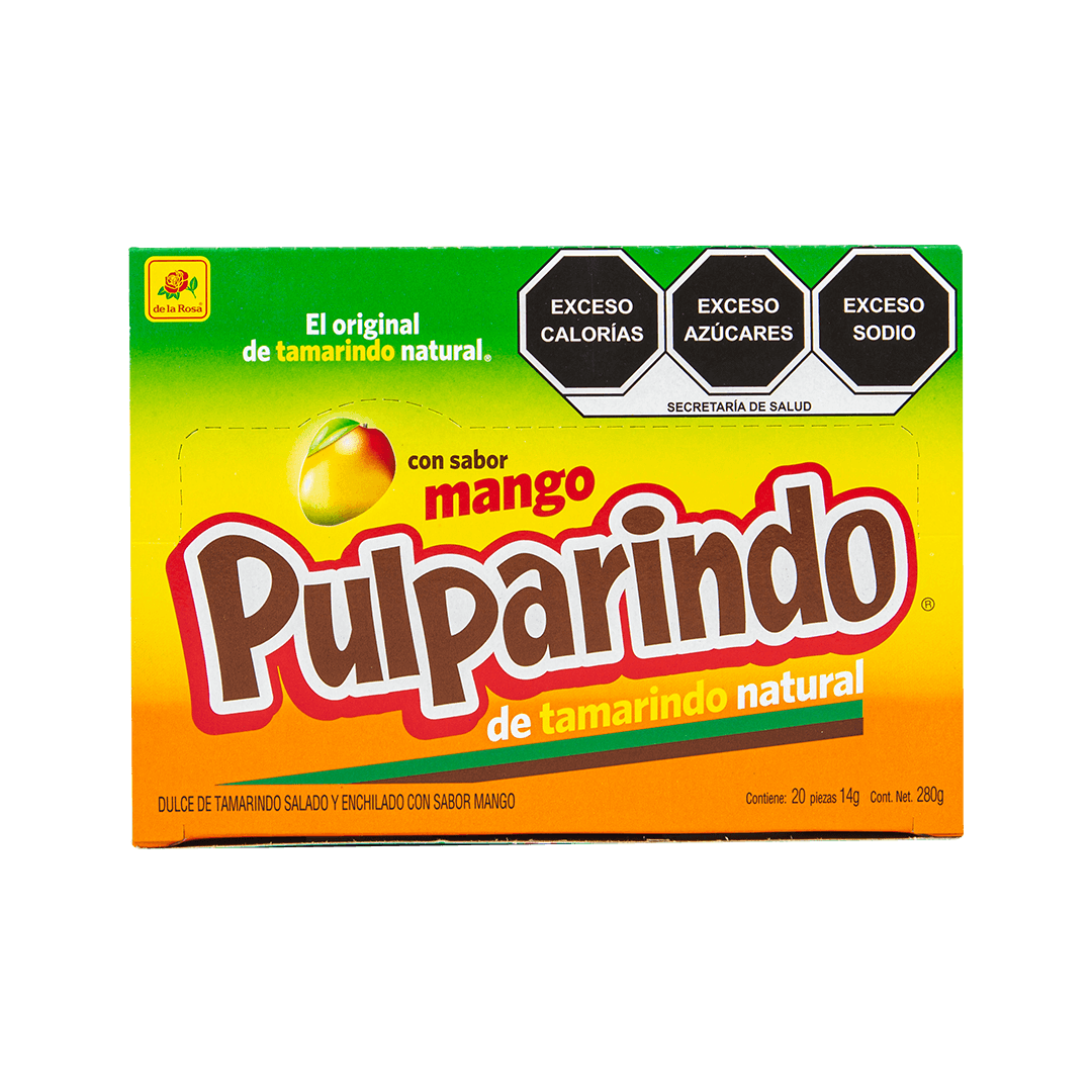 Candy Pulparindo (mango flavour) DE LA ROSA, 20 pcs, 280 g