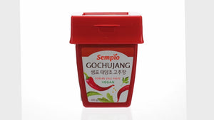 
                
                    Load and play video in Gallery viewer, Korean Hot Pepper Paste (Gochujang) SEMPIO, 500 g
                
            