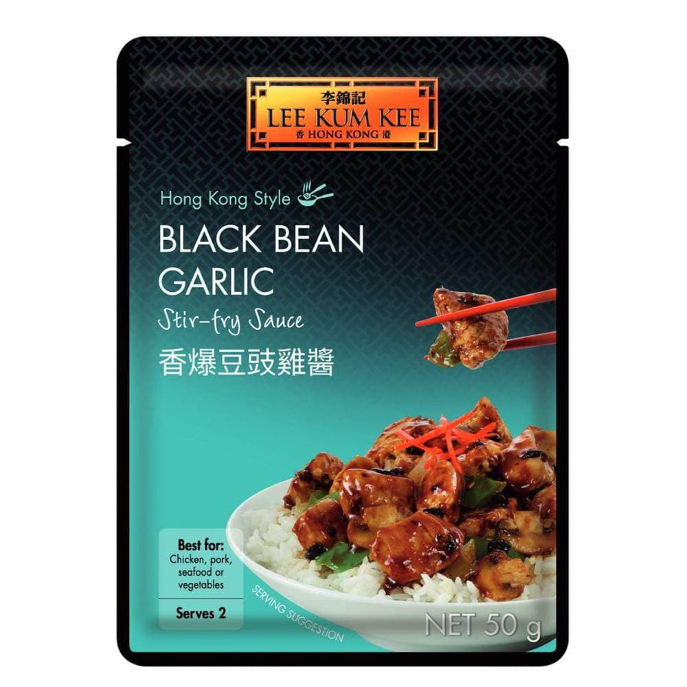 
                
                    Load image into Gallery viewer, Black bean garlic stir-fry sauce LEE KUM KEE, 50 g
                
            