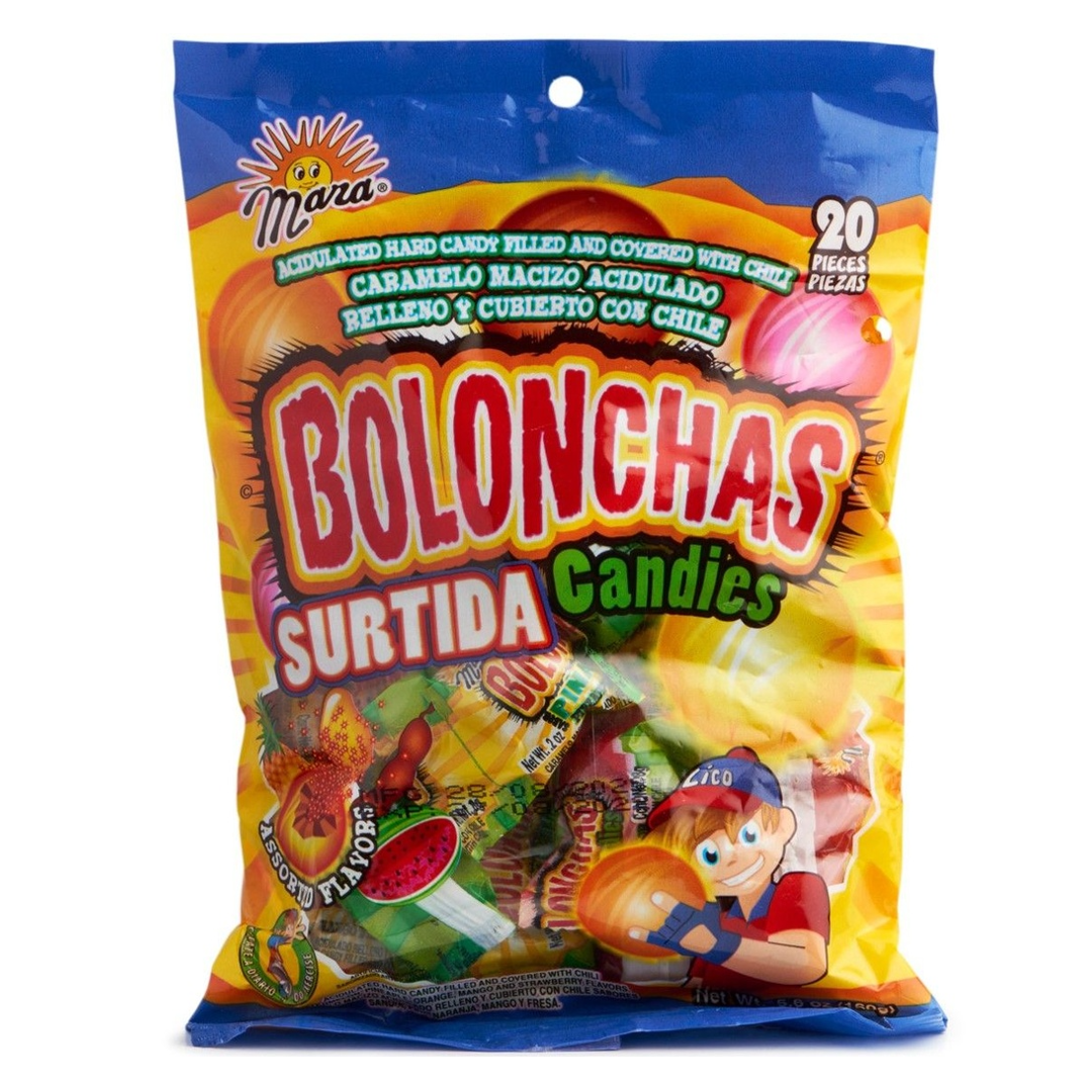 Bolonchas assorted Candies DULCES MARA, 20 pcs, 160 g