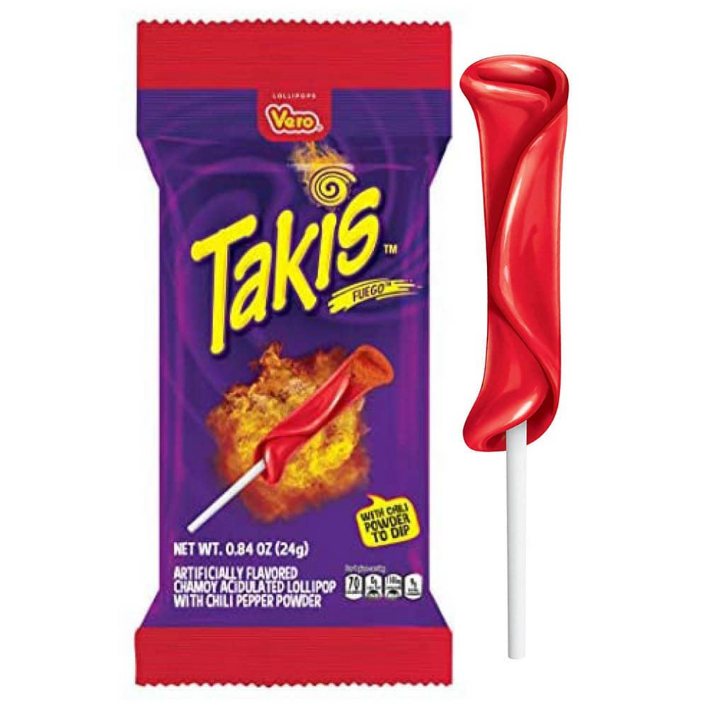 Candy Fuego TAKIS, pack of 12 pcs