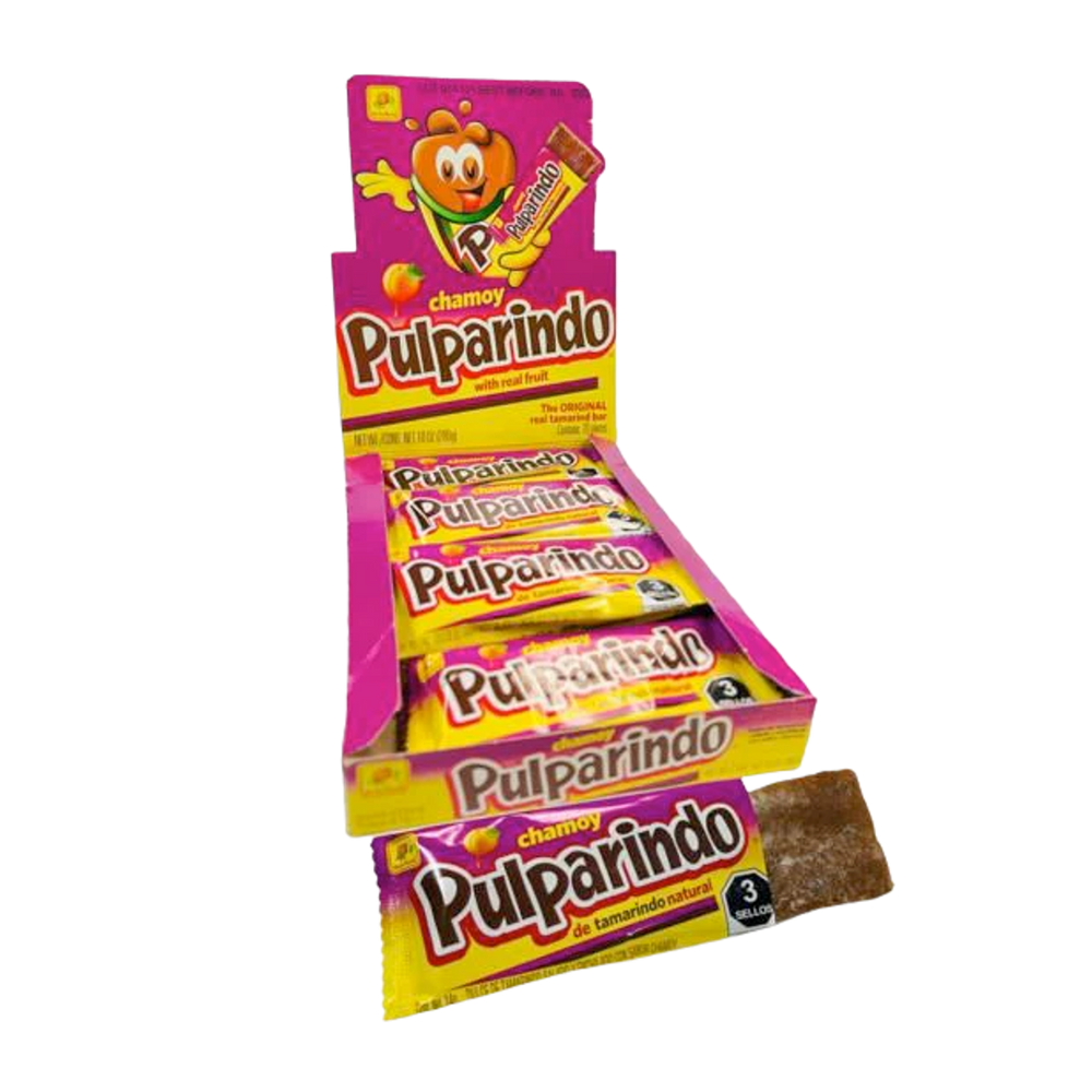 Candy Pulparindo (chamoy flavour) DE LA ROSA, 20 pcs, 280 g
