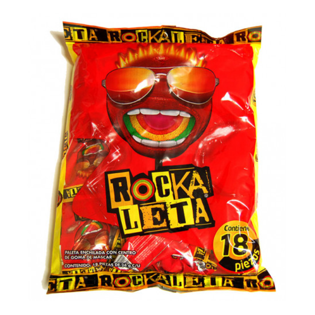 Candy pack ROCKALETA, 18 pcs