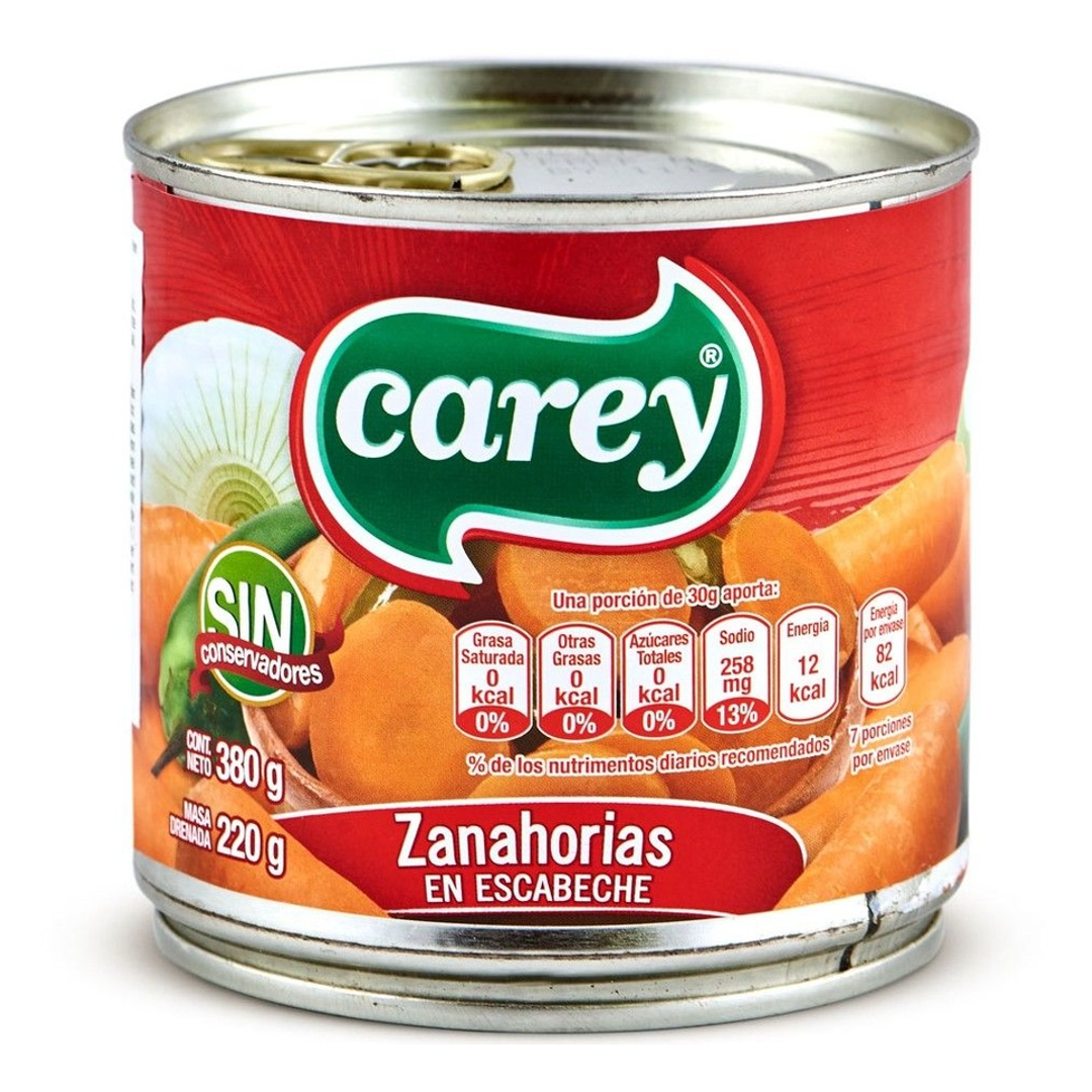 Maranuotos morkos ir jalapeno pipirai CAREY, 380 g