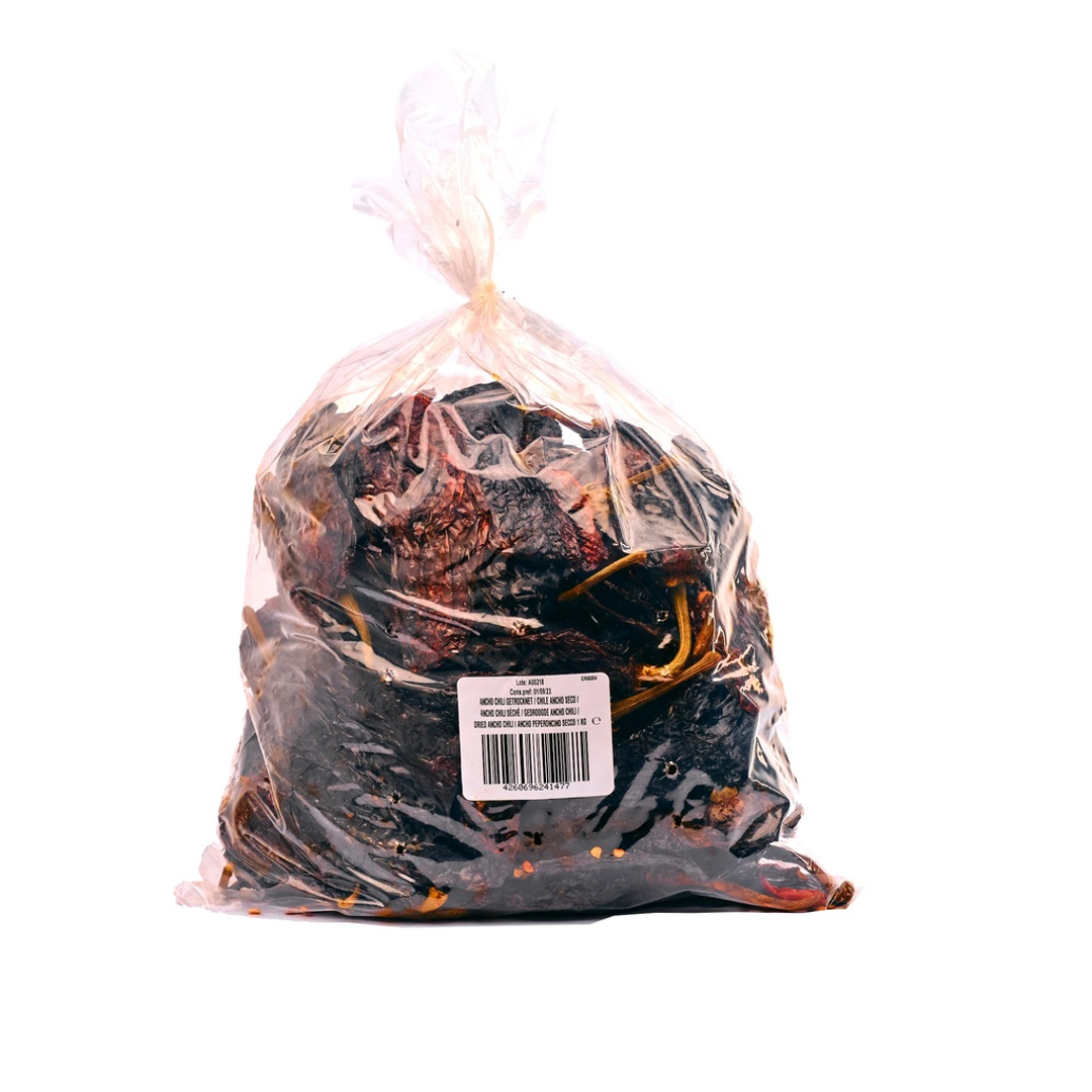 Chile Ancho (nesmulkinti džiovinti pipirai) XATZE, 1 kg