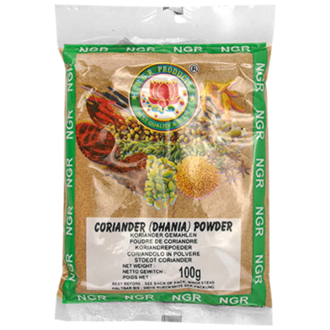 Coriander (Dhania) Powder, ground NGR India, 100 g