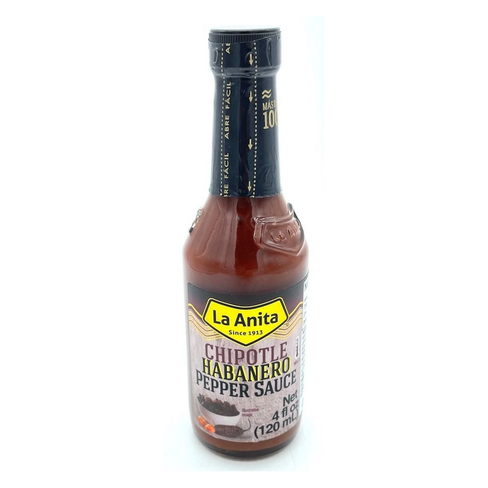 Habanero Chipotle Pepper Sauce LA ANITA, 120 ml