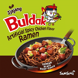 
                
                    Įkelkite vaizdą į galerijos peržiūros priemonę,Buldak Hot Chicken Ramen Jjajang Big Bowl SAMYANG, 105g
                
            