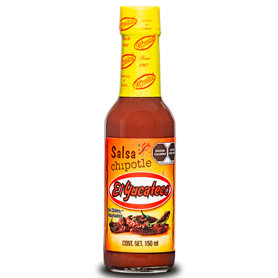 Hot Sauce Chipotle EL YUCATECO, 150 ml