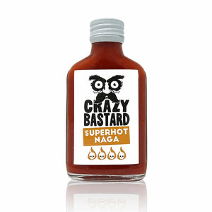 Hot Sauce Superhot Naga CRAZY BASTARD, 100 ml