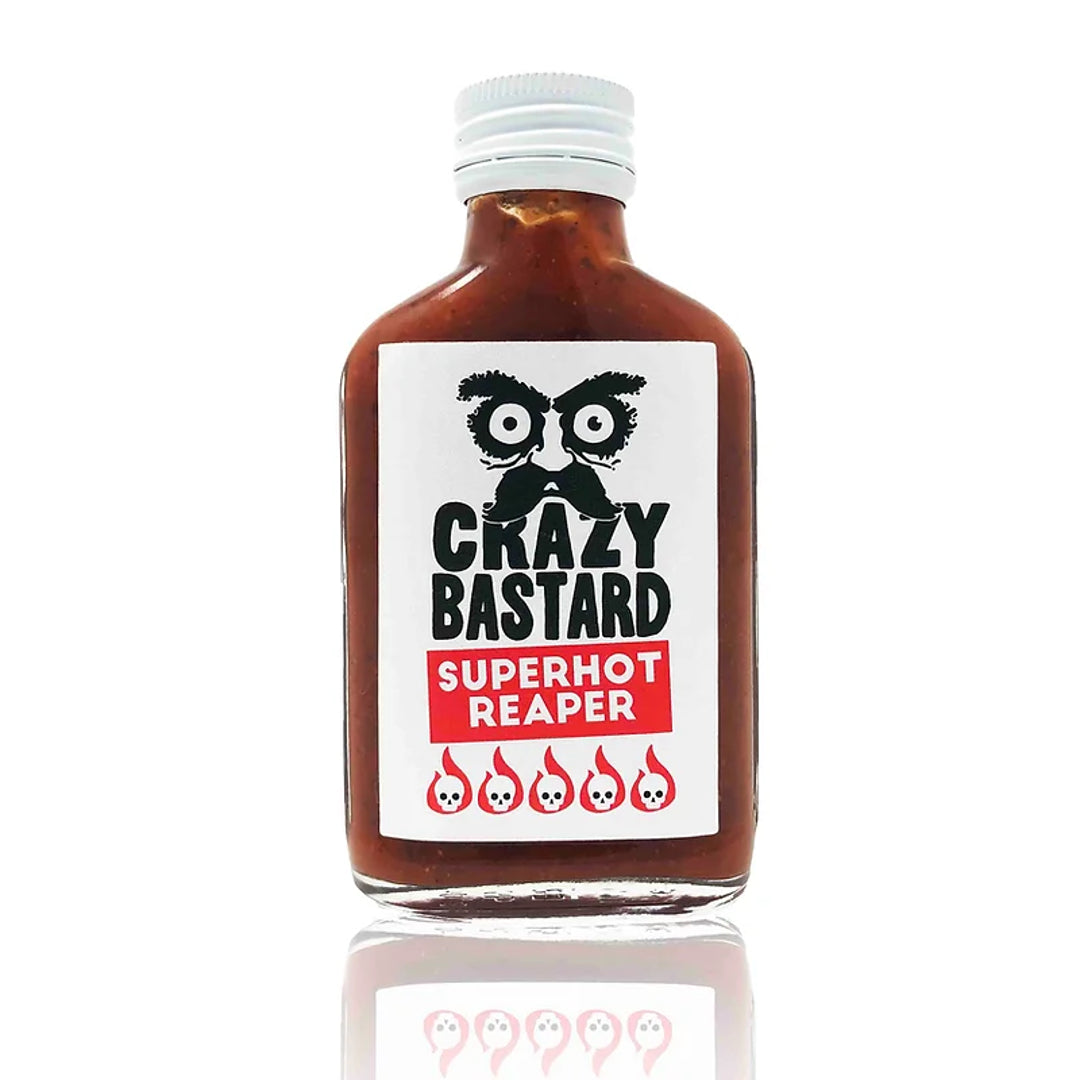 Aštrus padažas Superhot Reaper CRAZY BASTARD, 100 ml