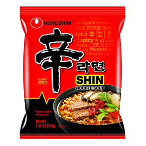 
                
                    Load image into Gallery viewer, Instant Noodles Shin Ramyun NONGSHIM, 120 g
                
            