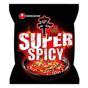 Instant Noodles Shin Red Super Spicy NONGSHIM, 120 g