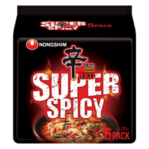 
                
                    Load image into Gallery viewer, Instant Noodles Super Spicy NONGSHIM, 5 pack, 600 g
                
            