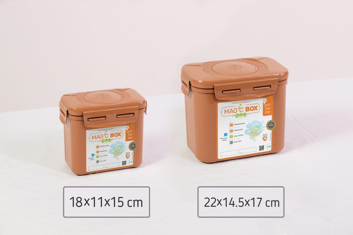 MAGiC BOX - Molio spalvos (rinkinys of 1.7L + 3.4L) [IŠANKSTINIS užsakymas!!! Pristatysime lapkričio 21 d]