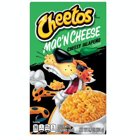 Mac n Cheese Cheesy Jalapeño CHEETOS, 164 g