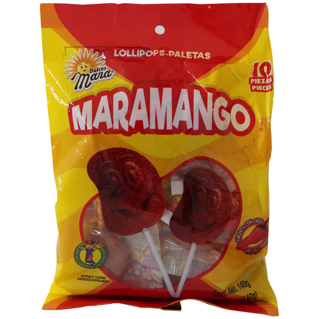 Mango ir čili skonio popsai Maramango DULCES MARA, 10 vnt, 140 g