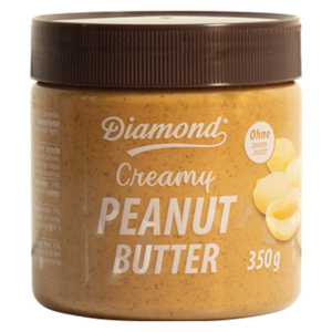 Peanut butter, smooth, no added sugar DIAMOND, 350 g