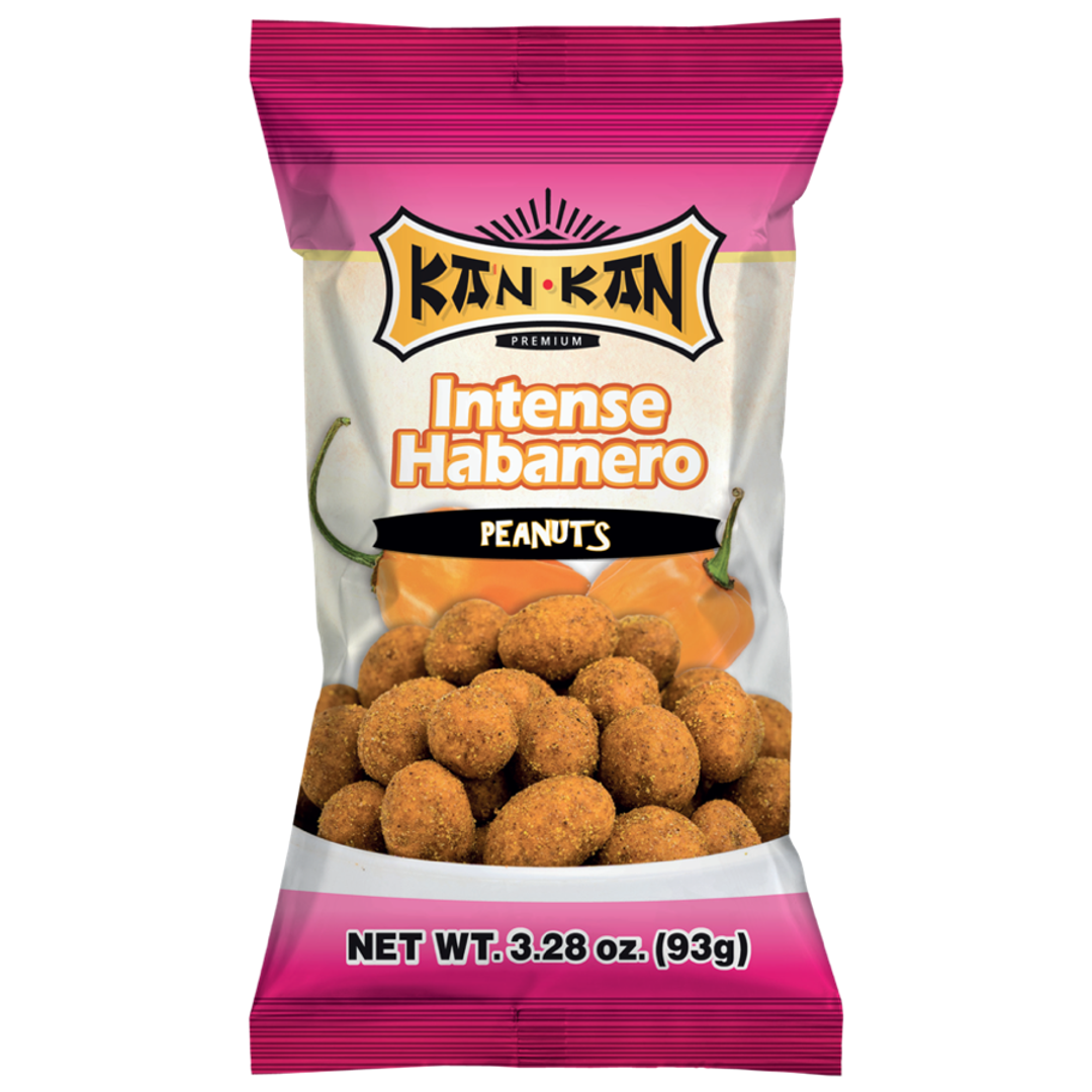 Peanuts Intense Habanero Pepper KAN KAN, 93 g