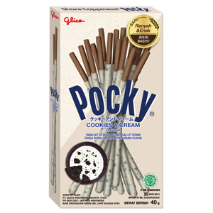 
                
                    Load image into Gallery viewer, Pocky Cookies &amp;amp; Cream GLICO, 47 g
                
            