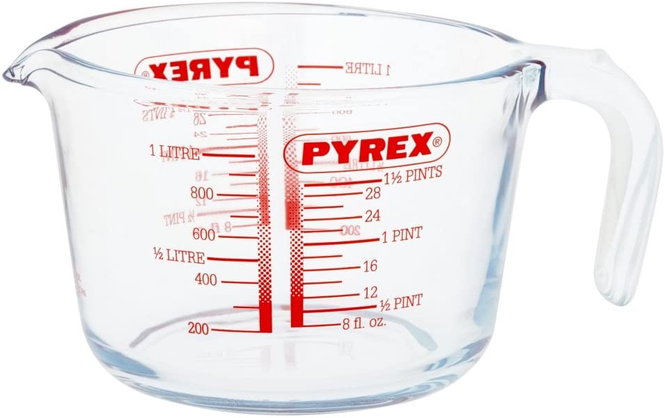 PYREX matavimo indas, 1 litro