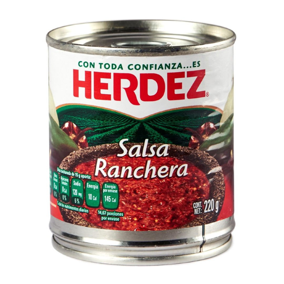 Salsa Ranchera HERDEZ, 220 g