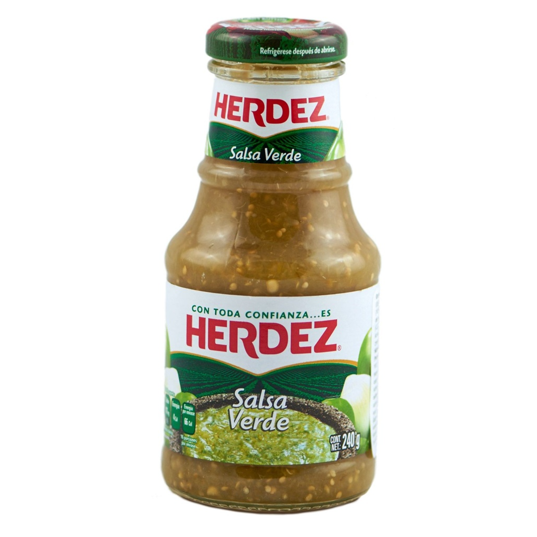 Salsa Verde HERDEZ (Stikliniame buteliuke), 240 g