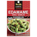 Seasoning Mix for Edamame Chili Garlic S&B, 25,2 g