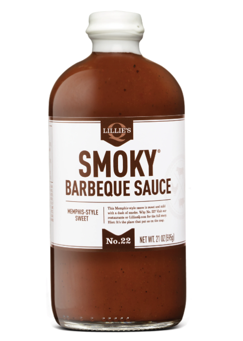 Smoky Barbeque Sauce No.22 LILLIESQ, 595 g