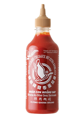 
                
                    Load image into Gallery viewer, Sriracha Garlic FLYING GOOSE, 455 ml
                
            